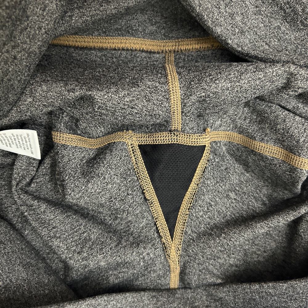 Athleta Active Pants Womens Gray‎ Heather Capri Leggings Athletic Workout, Sze L - Picture 5 of 14
